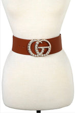 Load image into Gallery viewer, Plus Size Rhinestone Pave Belt
